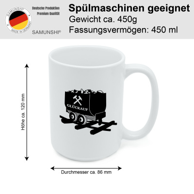 XXL Tasse mit dem Motiv Glck Auf Lore - Ansicht 2