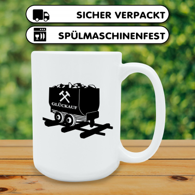 XXL Tasse mit dem Motiv Glck Auf Lore - Ansicht 4