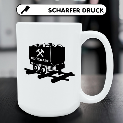 XXL Tasse mit dem Motiv Glck Auf Lore - Ansicht 5