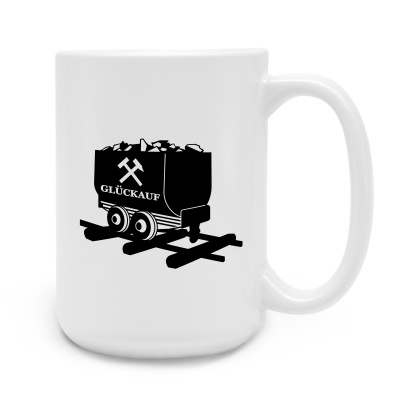 XXL Tasse mit dem Motiv Glck Auf Lore