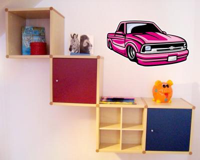 Pickup Wandaufkleber - Ansicht 2