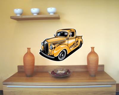 Oldtimer Pickup Wandaufkleber - Ansicht 3