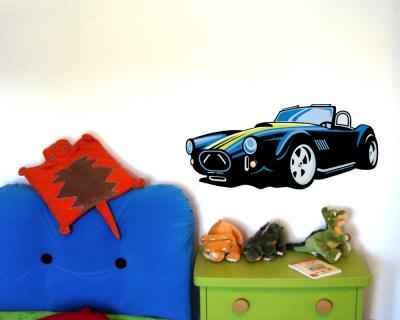 Roadster Wandaufkleber
