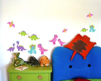 13-teiliges Dino Wandtattoo Set - Ansicht 3