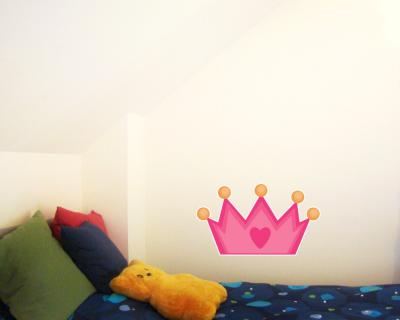 Buntes Wandtattoo 