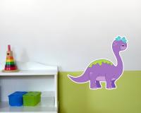 Buntes Wandtattoo Dino "Apatosaurus"
