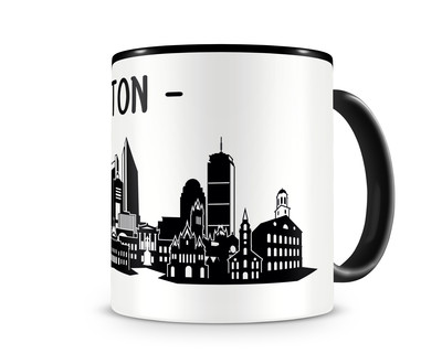 Tasse Boston Skyline - Ansicht 3