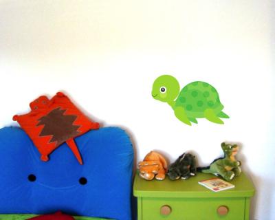 Buntes Wandtattoo 