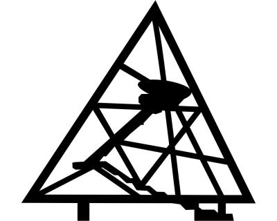 Tetraeder Bottrop Aufkleber