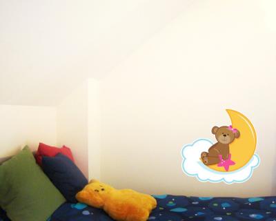 Buntes Wandtattoo 