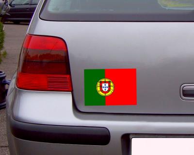 Portugal Flagge Aufkleber Autoaufkleber - Ansicht 3