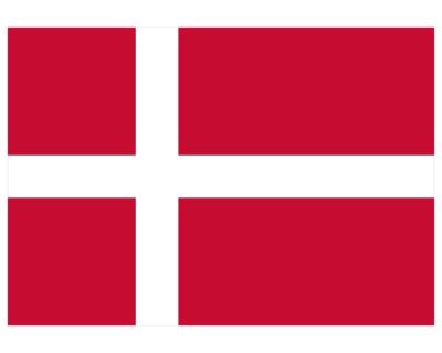 Dänemark Flagge Aufkleber Autoaufkleber