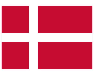 Dnemark Flagge Aufkleber Autoaufkleber - Ansicht 1