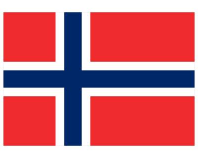 Norwegen Flagge Aufkleber Autoaufkleber - Ansicht 1
