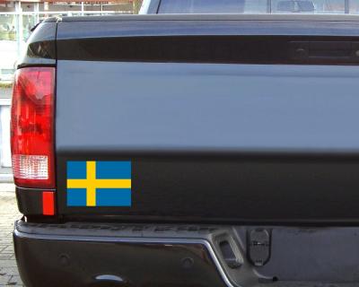 Schweden Flagge Aufkleber Autoaufkleber - Ansicht 3