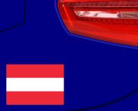 Österreich Flagge Aufkleber Autoaufkleber