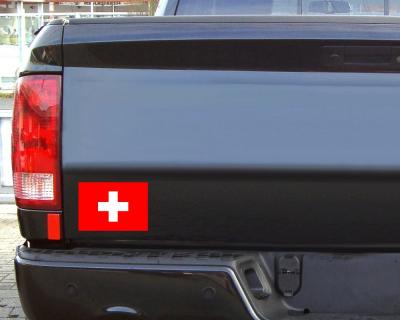 Schweiz Flagge Aufkleber Autoaufkleber Aufkleber