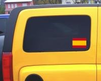 Spanien Flagge Aufkleber Autoaufkleber