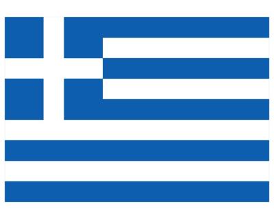 Griechenland Flagge Aufkleber Autoaufkleber - Ansicht 1