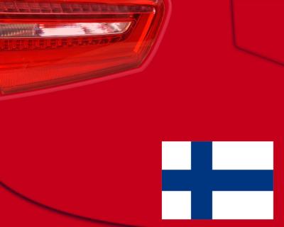 Finnland Flagge Aufkleber Autoaufkleber - Ansicht 3