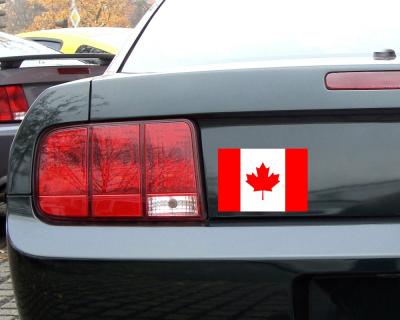 Kanada Flagge Aufkleber Autoaufkleber - Ansicht 3