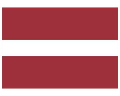 Lettland Flagge Aufkleber Autoaufkleber