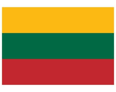 Litauen Flagge Aufkleber Autoaufkleber