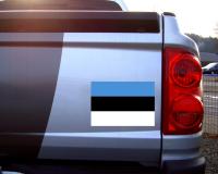 Estland Flagge Aufkleber Autoaufkleber