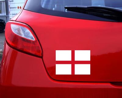 England Flagge Aufkleber Autoaufkleber - Ansicht 2
