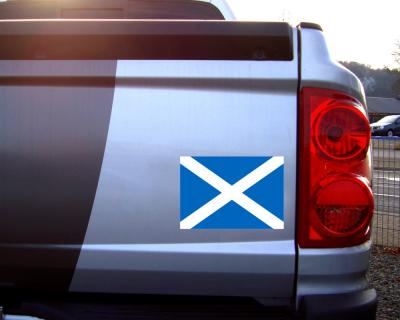Schottland Flagge Aufkleber Autoaufkleber - Ansicht 2