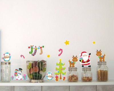 17-teiliges Se Weihnachten Set Wandtattoo - Ansicht 2