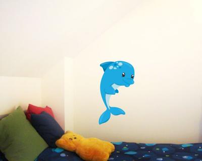 Buntes Wandtattoo 