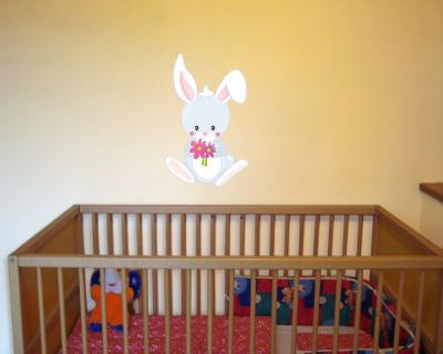 Buntes Wandtattoo 
