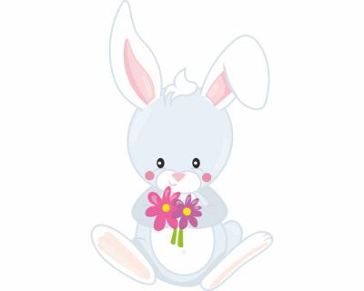 Buntes Wandtattoo 