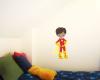 Buntes Wandtattoo 