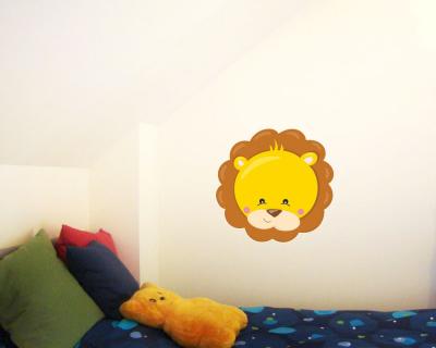 Buntes Wandtattoo 