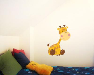 Buntes Wandtattoo  Se Giraffe 