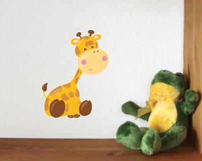Buntes Wandtattoo 