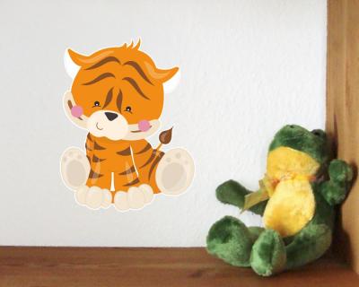 Wandtattoo Tiger aus dem Dschungel - Ansicht 2
