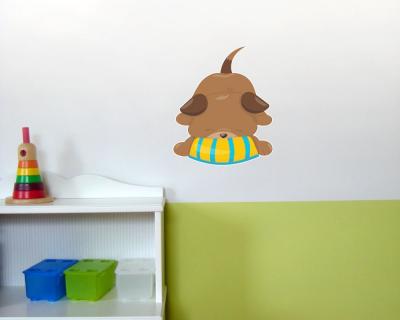 Buntes Wandtattoo 