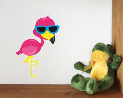 Buntes Wandtattoo 