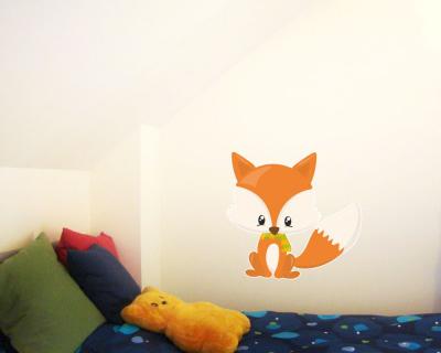 Buntes Wandtattoo 