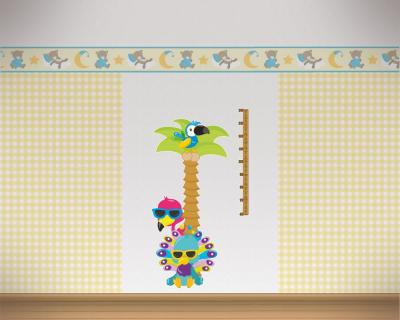 Buntes Wandtattoo 