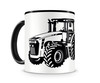 Tasse mit dem Motiv Traktor mit Anhnger Tasse