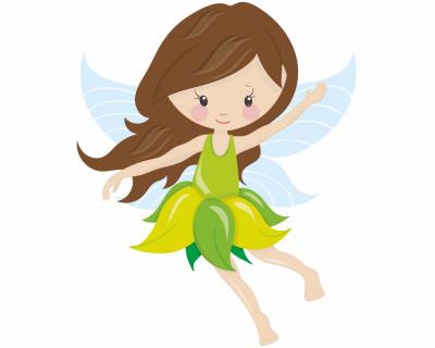 Fliegende Fee Aufkleber