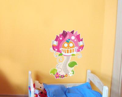 Buntes Wandtattoo 