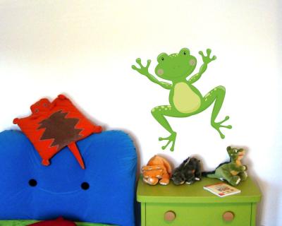 Buntes Wandtattoo 