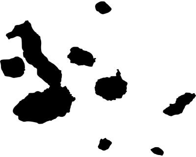 Galapagos Inseln Aufkleber - Ansicht 1
