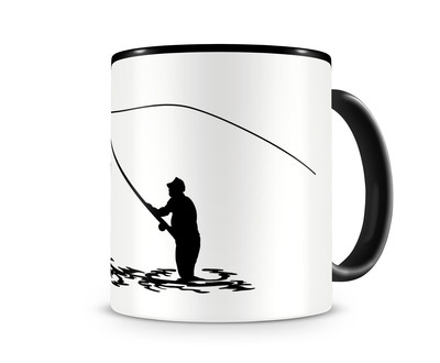 Tasse Angler Fliegenfischer Tasse