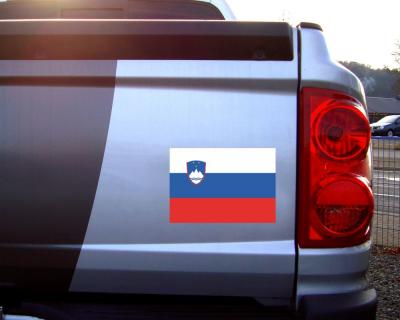 Slowenien Flagge Aufkleber Autoaufkleber - Ansicht 2